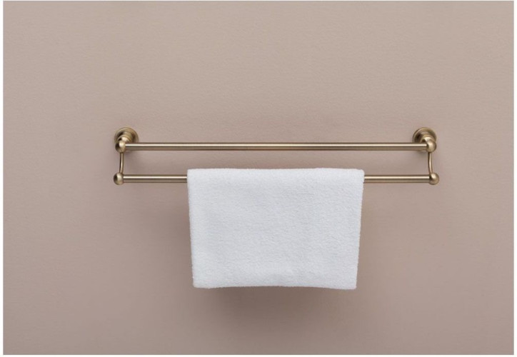 Держатель для полотенец Aquanet 3824D (60 см, двойной)