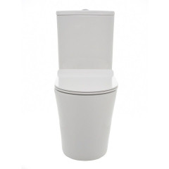 Унитаз напольный безободковый Bauedge Nimb NK0001-PRO, белый