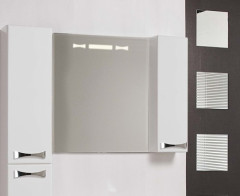 Зеркало-шкаф AQUATON Диор 80 правое, белое (1A168002DR01R)