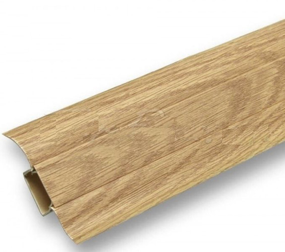 Плинтус Ideal Comfort с кабель каналом Дуб Арктик 202