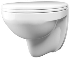 Унитаз подвесной LAUTA 270х470х365 быстросъемное сиденьем с микролифтом, белый (47302100005)