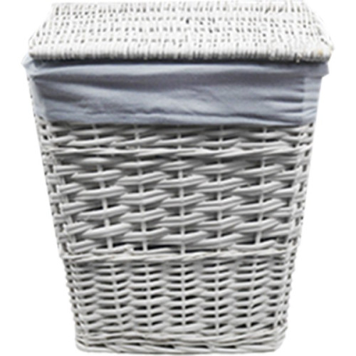 Корзина для белья WasserKRAFT Lippe 49x36x56 WB-450-L с крышкой