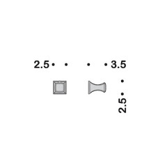 Крючок Colombo Design Portofino CD87.bronze