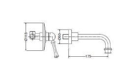 Смеситель Bugnatese Denver 6445