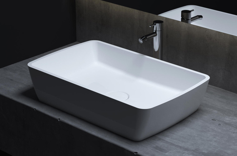 Раковина накладная Salini GLORIA 312 покраска по RAL полностью