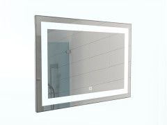 Зеркало Even 80 alum с подсветкой Sansa