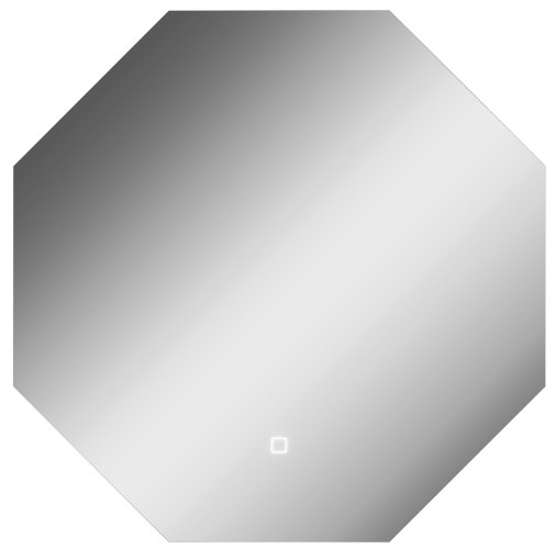 Зеркало Ватикан 647x647 с подсветкой Домино