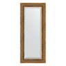 Зеркало настенное с фацетом EVOFORM в багетной раме вензель бронзовый, 59х139 см, BY 3526