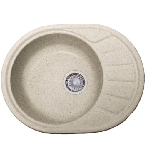 Кухонная мойка Formastone Fosto  КМ 58-45, овальная с крылом,антика