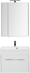 Мебель для ванной Aquanet Августа 75 белый (раковина Нота)