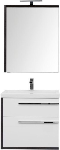 Мебель для ванной Aquanet Фостер 70 эвкалипт мистери/белый