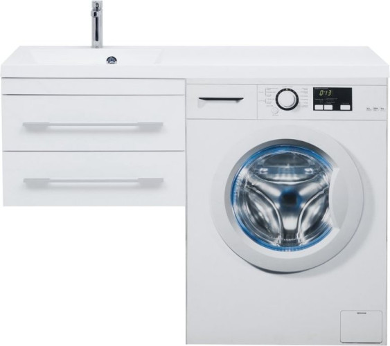 Тумба с раковиной Aquanet Нота 120 L белый