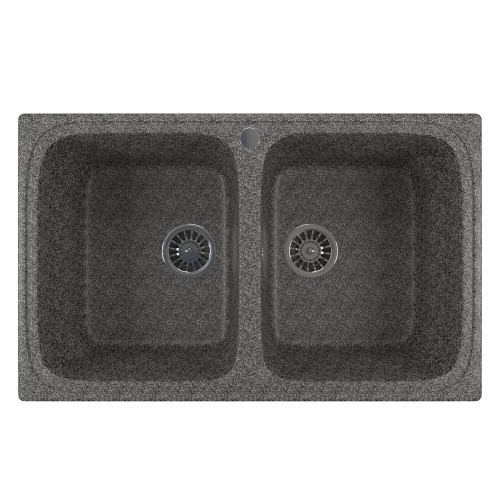 Мойка из искусственного мрамора MIXLINE ML-GM23 49,5x77,5 (525187)