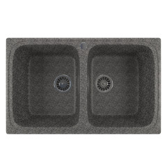 Мойка из искусственного мрамора MIXLINE ML-GM23 49,5x77,5 (525187)