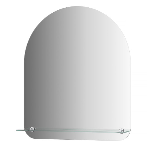 Зеркало настенное с полочкой Optima EVOFORM 60х70 см, BY 0512