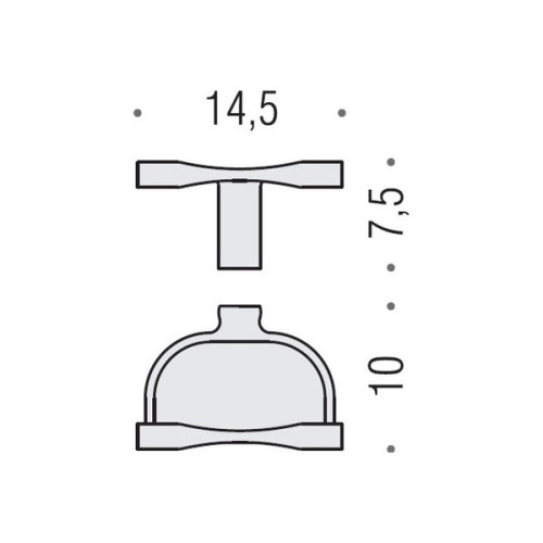 Держатель для туалетной бумаги Colombo Design Luna  В0108.000