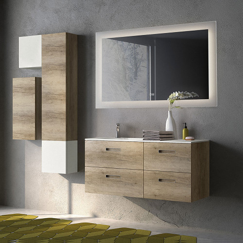 Norma 1200х800 - 2 (двойной подогрев, сенсорный выключатель) зеркало