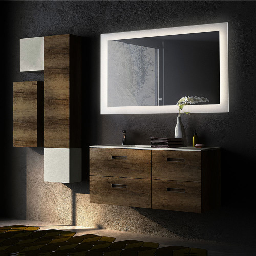 Norma 1200х800 - 2 (двойной подогрев, сенсорный выключатель) зеркало