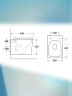 Комплект унитаза Bauedge BS0001 с инсталляцией Nova NV4501 и кнопкой Nova NV7312
