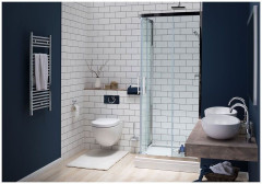 Душевой поддон Aquanet Stone Lite GB900S 90x90 (с ножками и панелью)