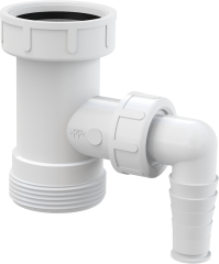 Переходник для сифона Alcadrain со штуцером 6/4 (A30)