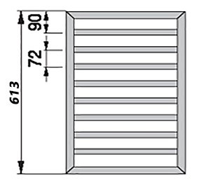Полотенцесушитель Zehnder Subway SUB-060-045