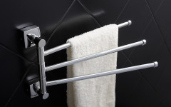 Полотенцедержатель Fixsen Kvadro рога тройные, хром (FX-61302A-3)