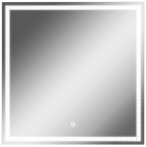 Зеркало Рабат 700х700 с подсветкой Домино