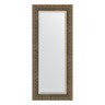 Зеркало настенное с фацетом EVOFORM в багетной раме вензель серебряный, 59х139 см, BY 3527