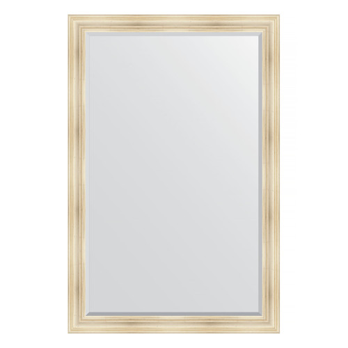 Зеркало настенное с фацетом EVOFORM в багетной раме травленое серебро, 119х179 см, BY 3627