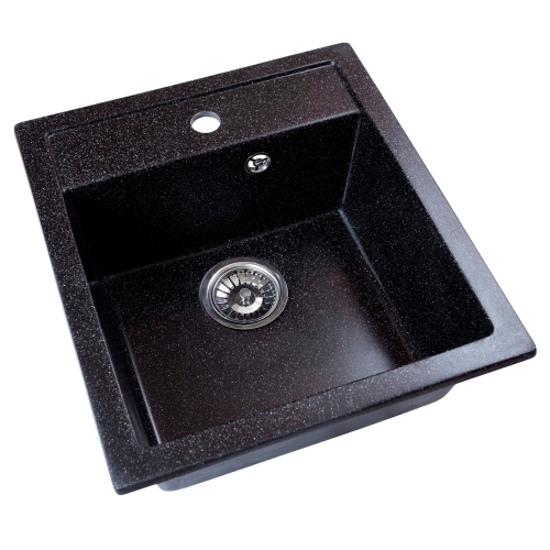 Кухонная мойка Formastone FostoGran FG 50-46, прямоугольная, антрацит