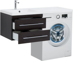 Тумба с раковиной Aquanet Нота 120 L венге