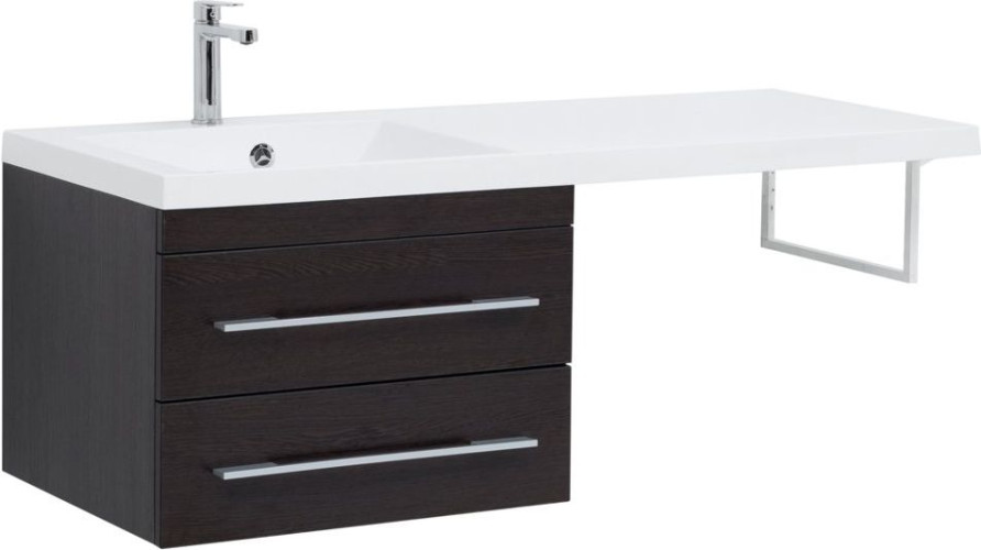 Тумба с раковиной Aquanet Нота 120 L венге