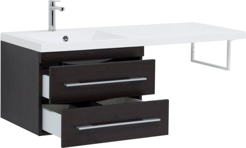 Тумба с раковиной Aquanet Нота 120 L венге