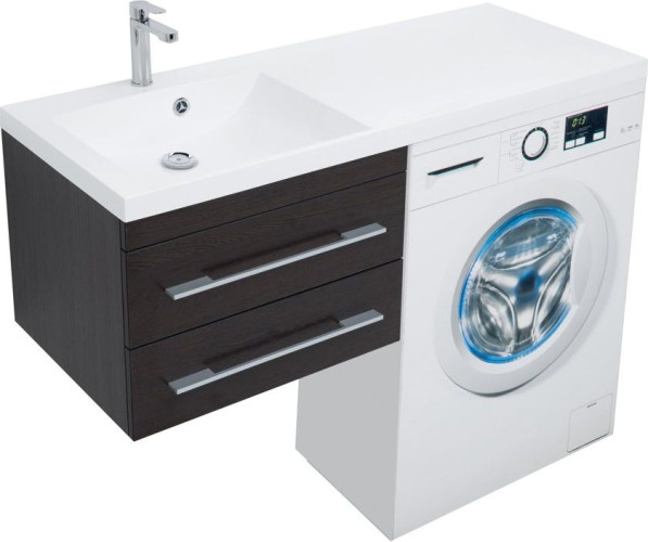 Тумба с раковиной Aquanet Нота 120 L венге