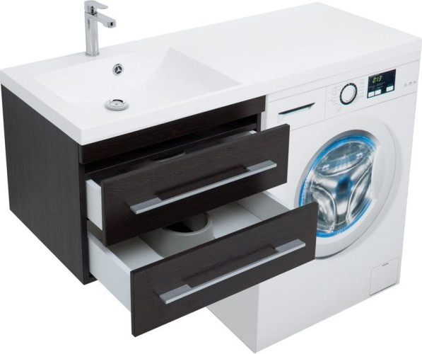 Тумба с раковиной Aquanet Нота 120 L венге