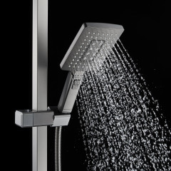 Душевая система Rose R1556T, пепельный