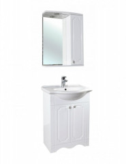 Зеркальный шкаф Bellezza Кантри 55 с подсветкой