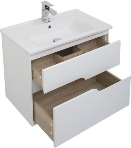 Тумба под раковину Aquanet Модена 75 белый