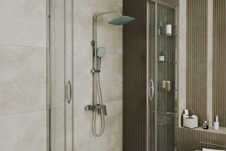 Душевая система  RUSH Thira без излива (TR3635-40)