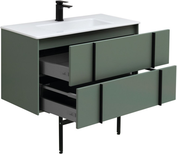 Тумба под раковину Allen Brau Reality 1.32006.CGM 90 cement grey matt