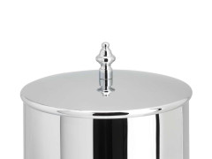 Stil Haus, круглое ведро с крышкой, ручка от коллекции ELITE, цвет бронза