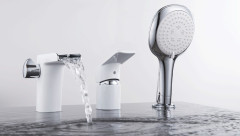 Смеситель на борт ванны D&amp;K Berlin DA1434216, белый