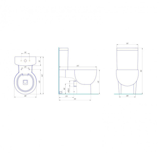 Унитаз Кировит Олимп