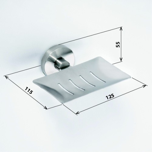 Мыльница  Bemeta Neo stainless 104208085