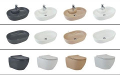 Раковина beWash Bogen на столешницу без отвертстия под смеситель цвет латте (бежевый) размер 600 мм 88601073