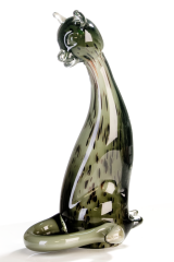 Casablanca, стеклянная скульптура &quot;Кошка&quot;, цвет серый