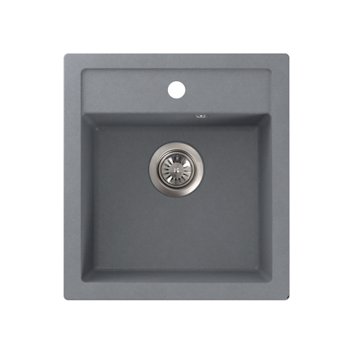 Кухонная мойка Formastone FostoGran FG 50-46, прямоугольная, серый