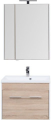 Мебель для ванной Aquanet Августа 75 дуб сонома