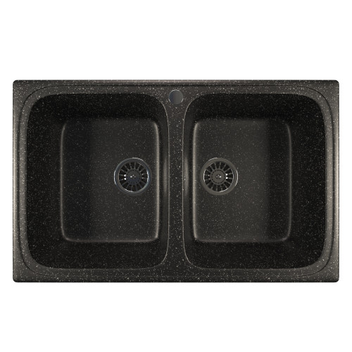 Мойка из искусственного мрамора MIXLINE ML-GM23 49,5x77,5 (525186)